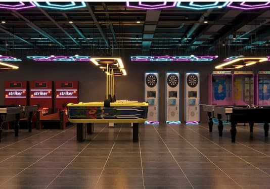 Indoor Gaming Arena & Commercial Entertainment Lounge