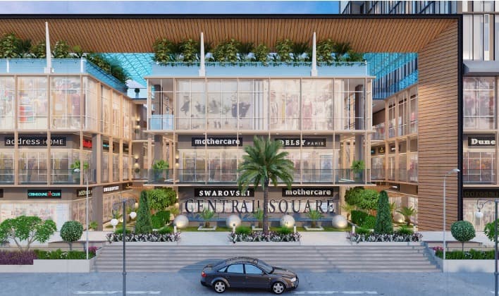 High-Footfall Retail Showroom Frontage